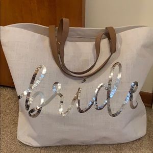 “Bride” Mudpie Tote Bag